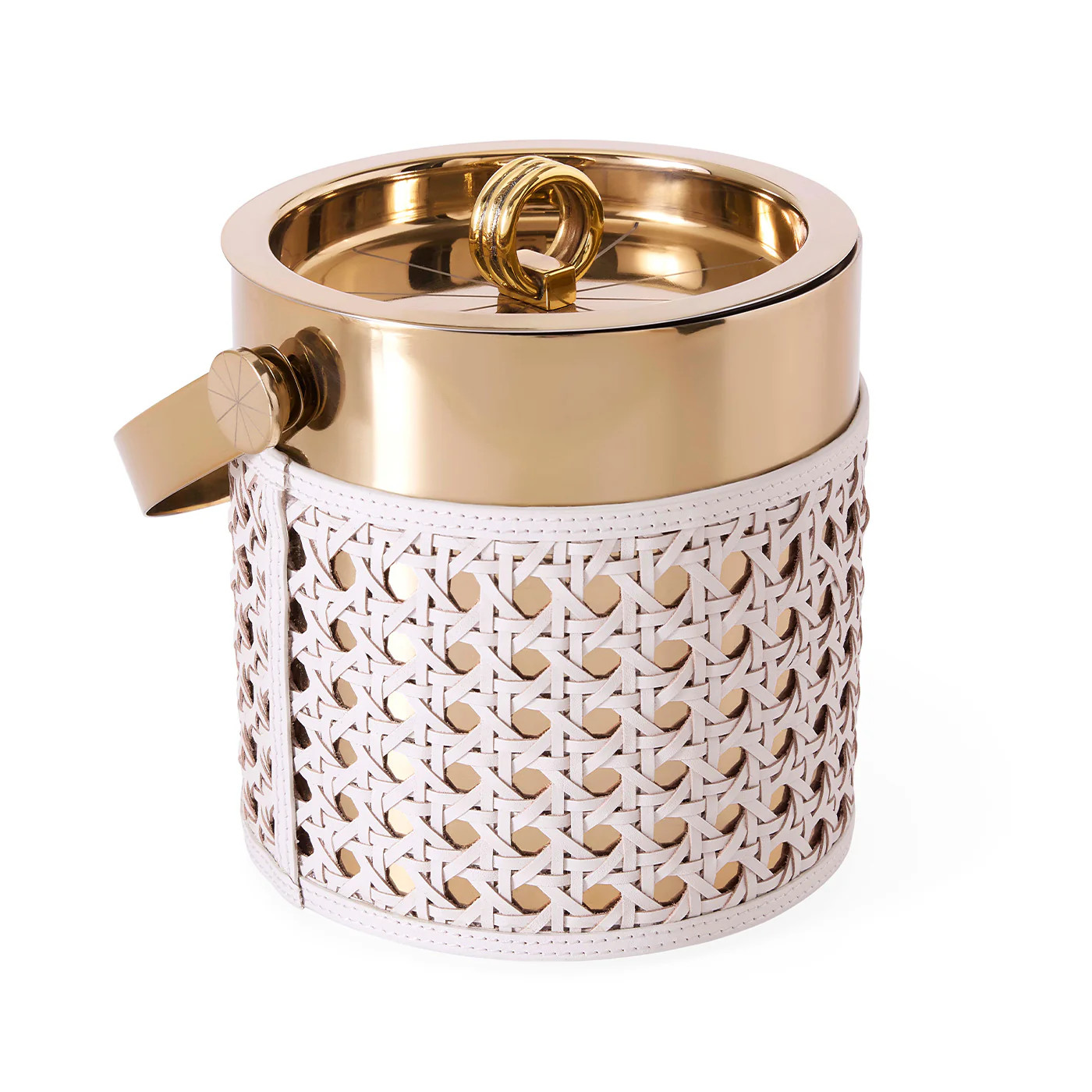 Basketweave Ice Bucket | Jonathan Adler US
