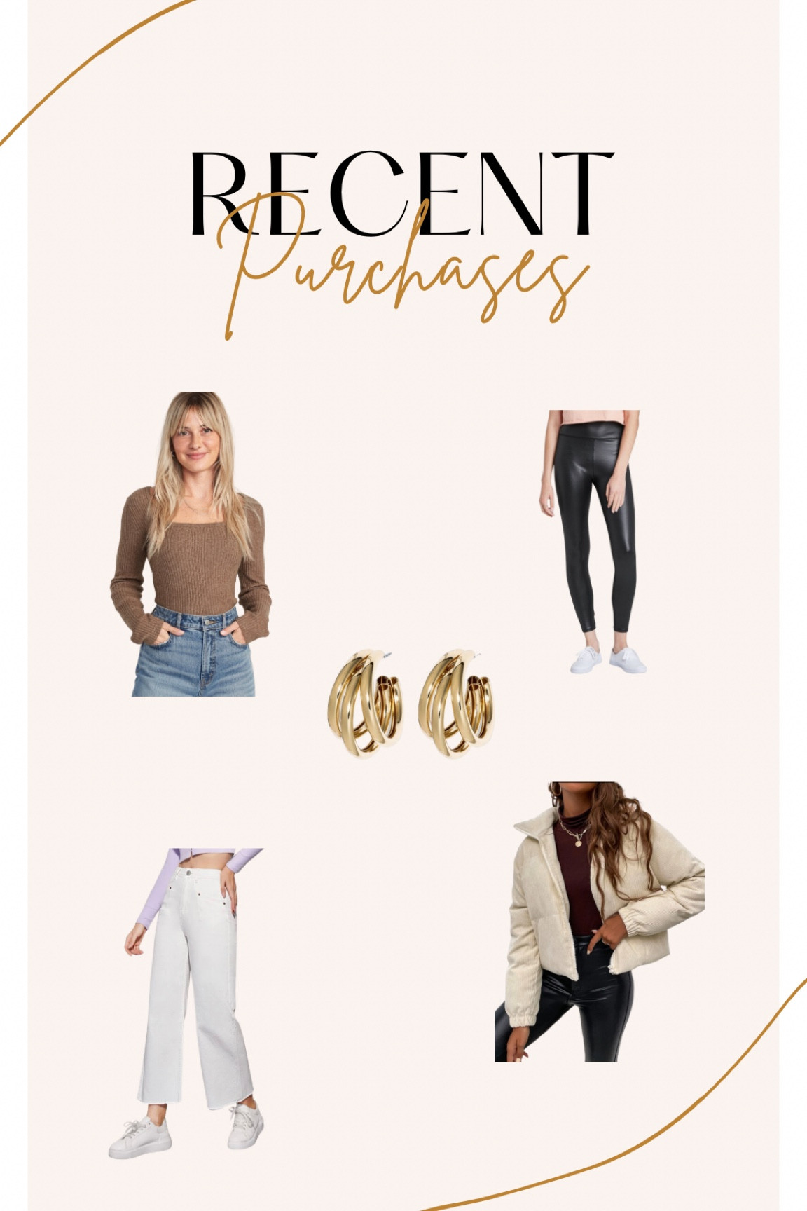 Loving my Black Friday purchases! 

Everything I ordered is in my true size , M 

The pants I got in a 28 (I’m a size 6/8 for reference) and they are super stretchy ! The material doesn’t feel like denim, it’s very soft and smooth almost like leggings ! 

The jacket is amazing quality! Very pleasantly surprised! 

#corduroyjacket #pufferjacket #corduroy #highwaistedjeans #whitejeans #croppedjeans #hoopearrings #oldnavy #oldnavyfashion #oldnavystyle #target #targetstyle #fall #fallfashion #winter #winterfashion #shein #LTKfit #LTKunder50

#LTKGiftGuide #LTKstyletip #LTKSeasonal