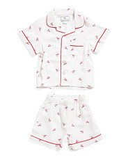 Kids 2pc Brixham Lobsters Short Sleeve Pajama Set | Kids' Pajamas | Marshalls | Marshalls