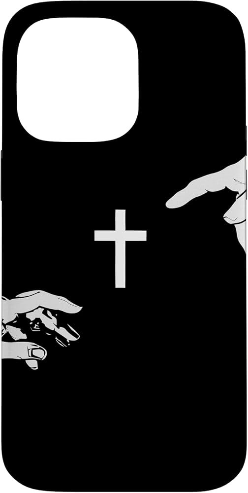 Cross Of Jesus the Mediator Creation of Adam God And Man Case for iPhone 14 Pro Max | Amazon (US)