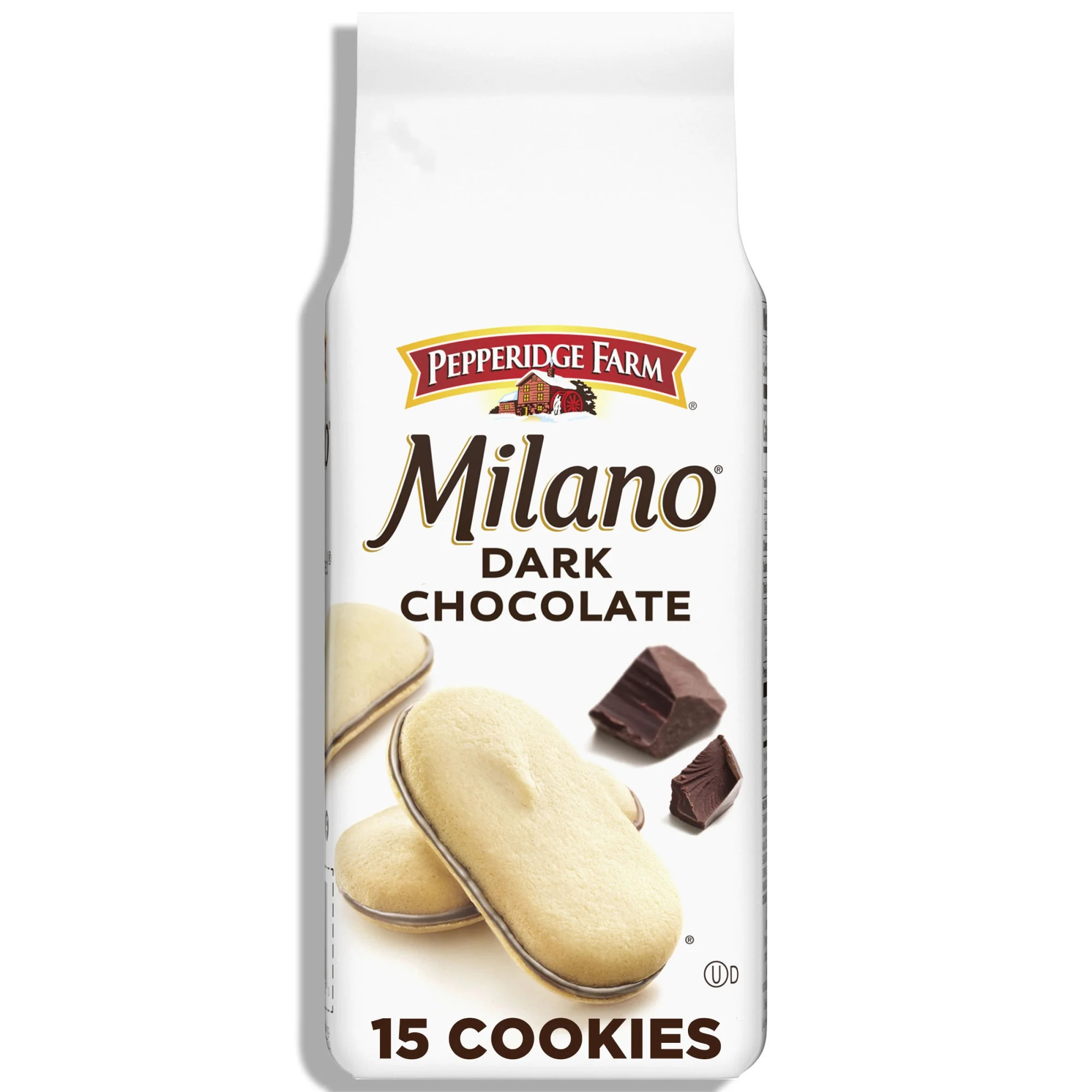 Pepperidge Farm Milano Dark Chocolate Cookies, 6 oz Bag (15 Cookies) | Walmart (US)