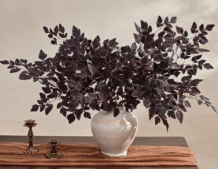 36" Fall Stems for Vases, Artificial Cimicifuga Stems (3pcs) | Amazon (US)
