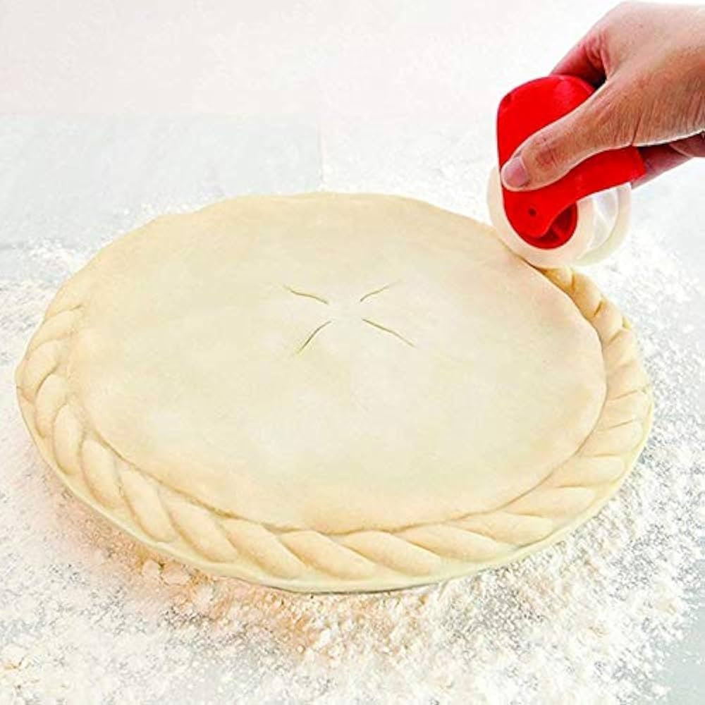 Pastry Wheel Decorator And Cutter Beautiful Pie Crust Pizza Pastry lattice Decoration Tools Plast... | Amazon (US)