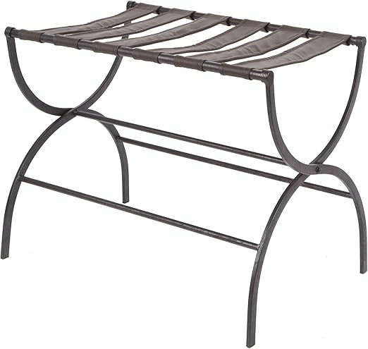 Silverwood Julian Metal Folding Luggage Rack with Contour Legs | Amazon (US)