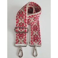 2 Inch Wide Taupe & Red Purse/Bag Strap, Adjustable Crossbody Bag Strap, Replacement Strap, Guitar Style Strap | Etsy (US)