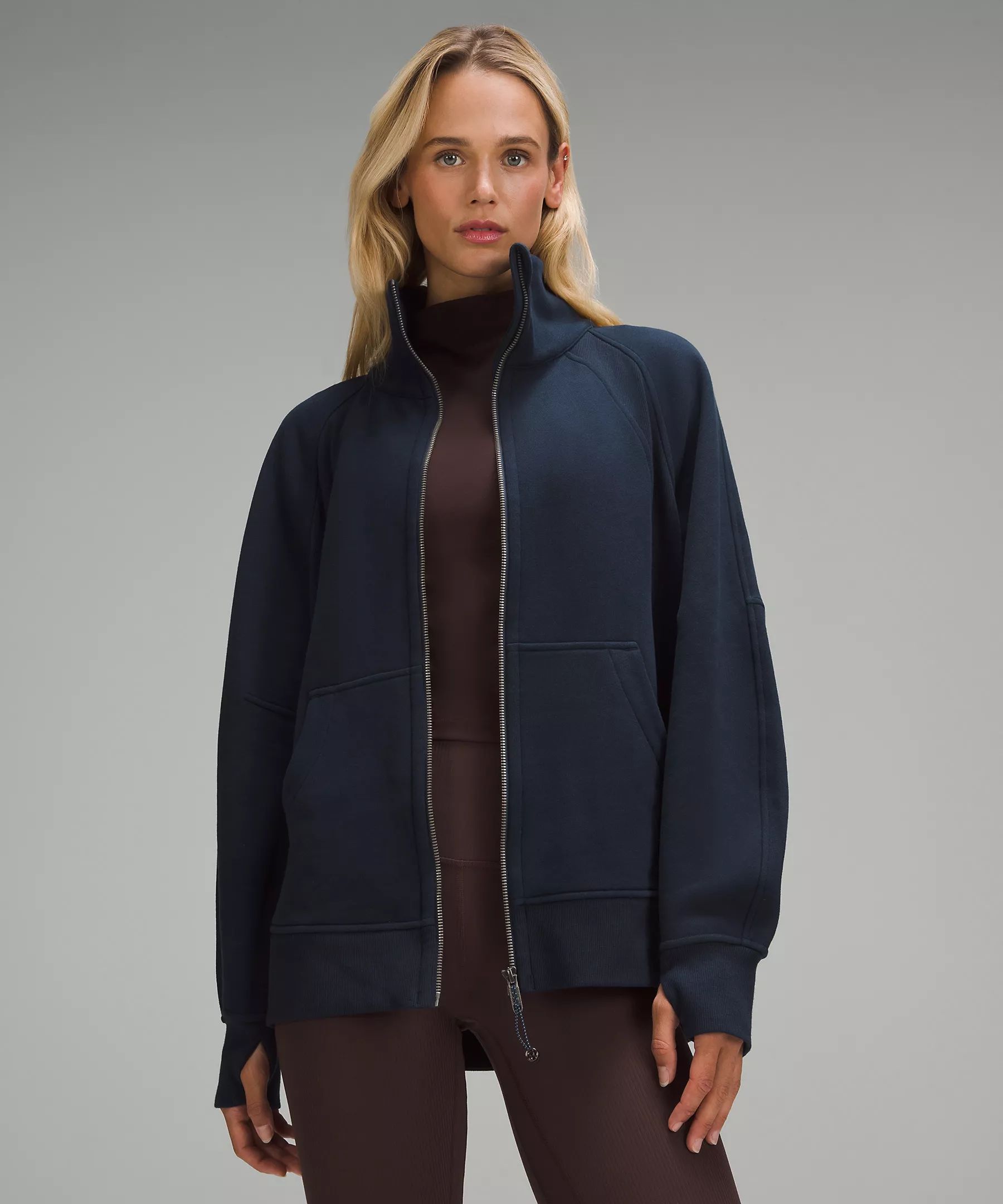 Scuba Oversized Funnel-Neck Full Zip | Lululemon (US)