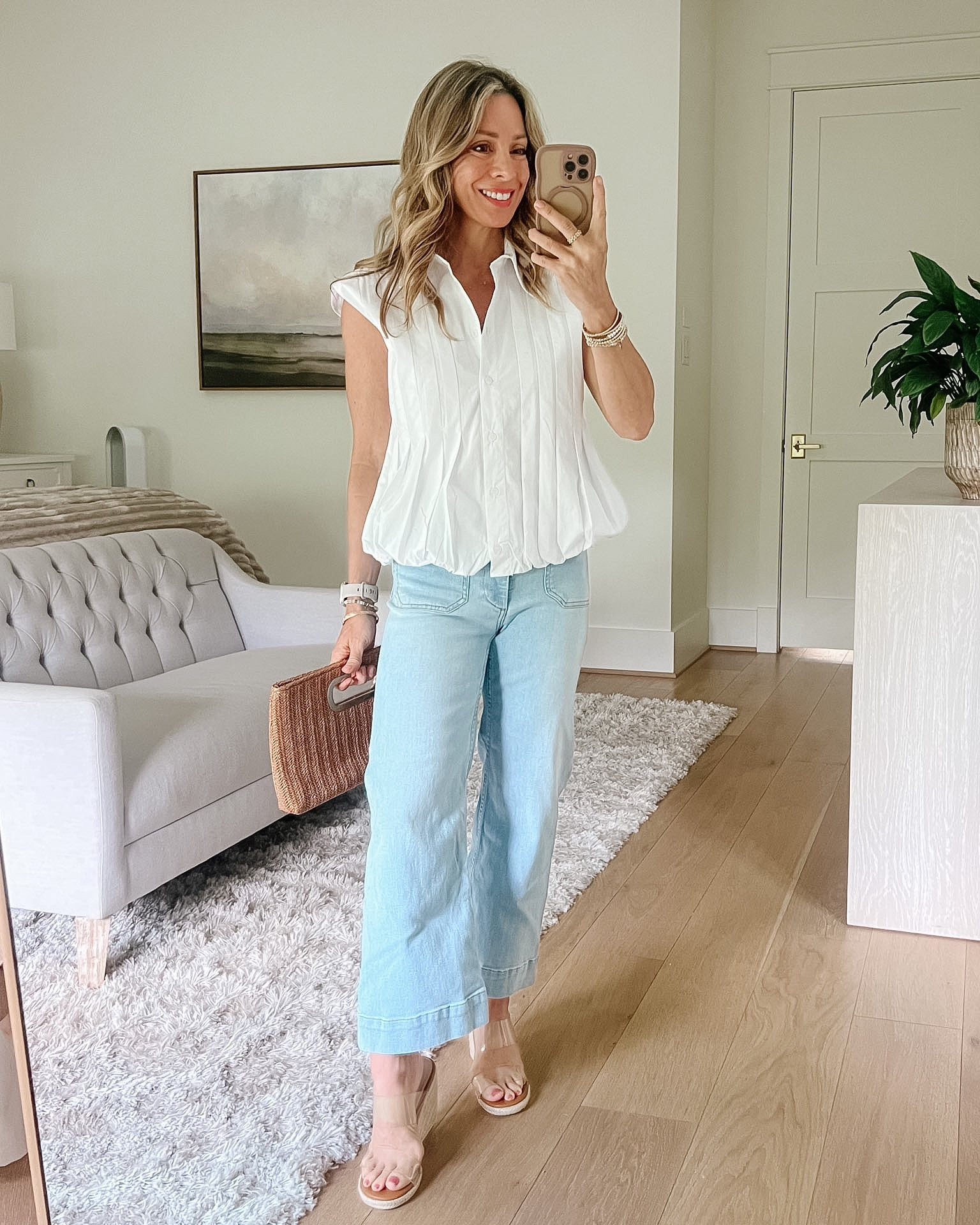 Polish work to weekend style from Anthropologie and cult fave Colette jeans!

Top Fit: I’m wearing an XS

Jeans Fit: I’m wearing a 25P

#LTKSaleAlert #LTKOver40 #LTKPetite