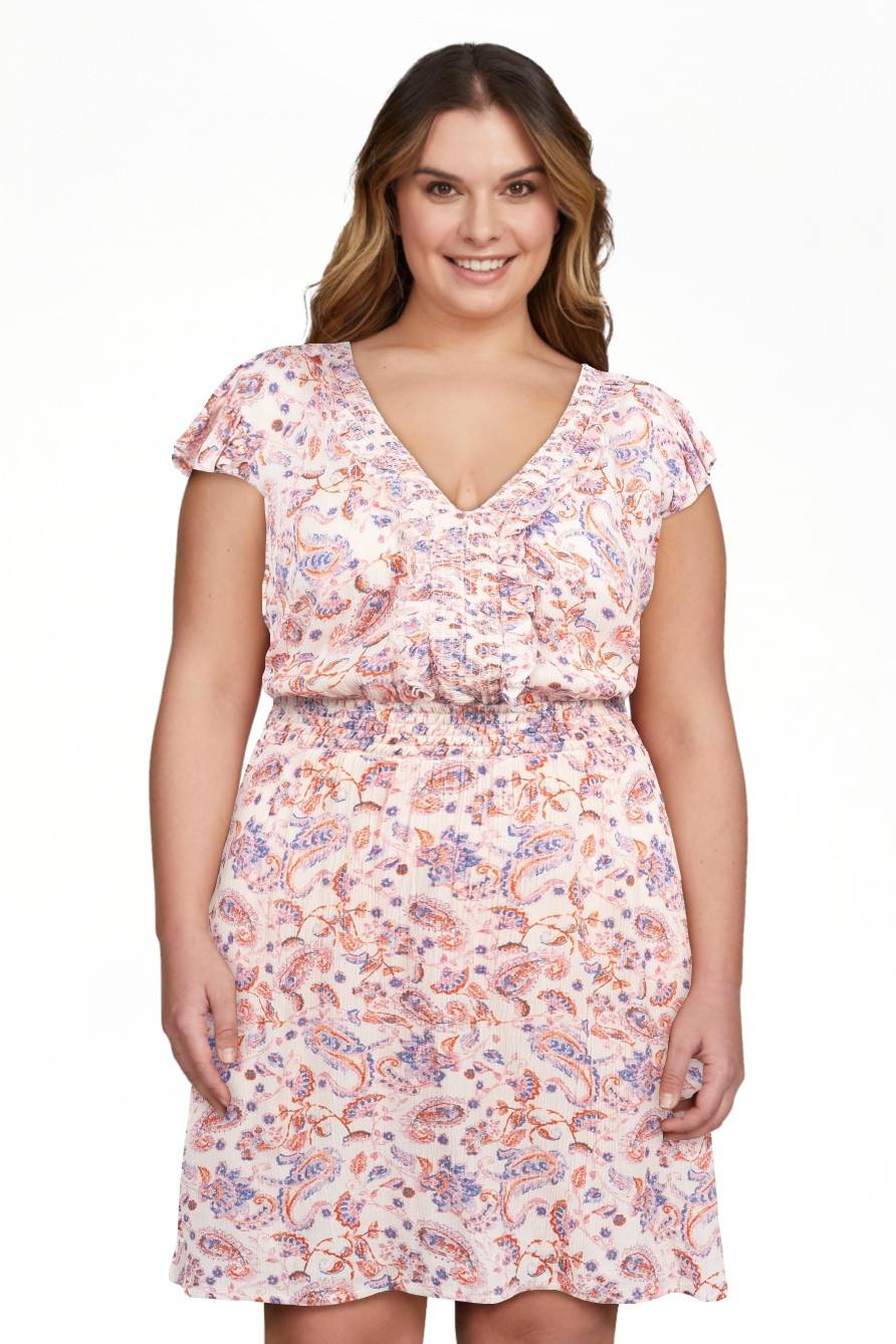 Jessica Simpson Women's Jade Ruffled Short Dress, Sizes XS-XL | Walmart (US)