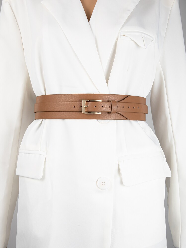 Metal Buckle Corset Belt | SHEIN