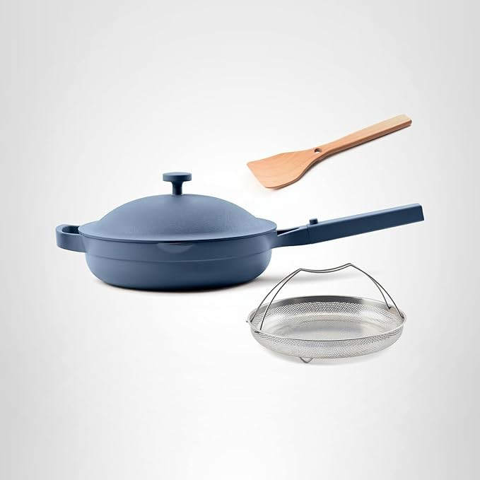 Our Place Always Pan 2.0-10.5” (2.6 Qt) Nonstick, Toxin-Free Ceramic Cookware | Patented 10-in-... | Amazon (US)