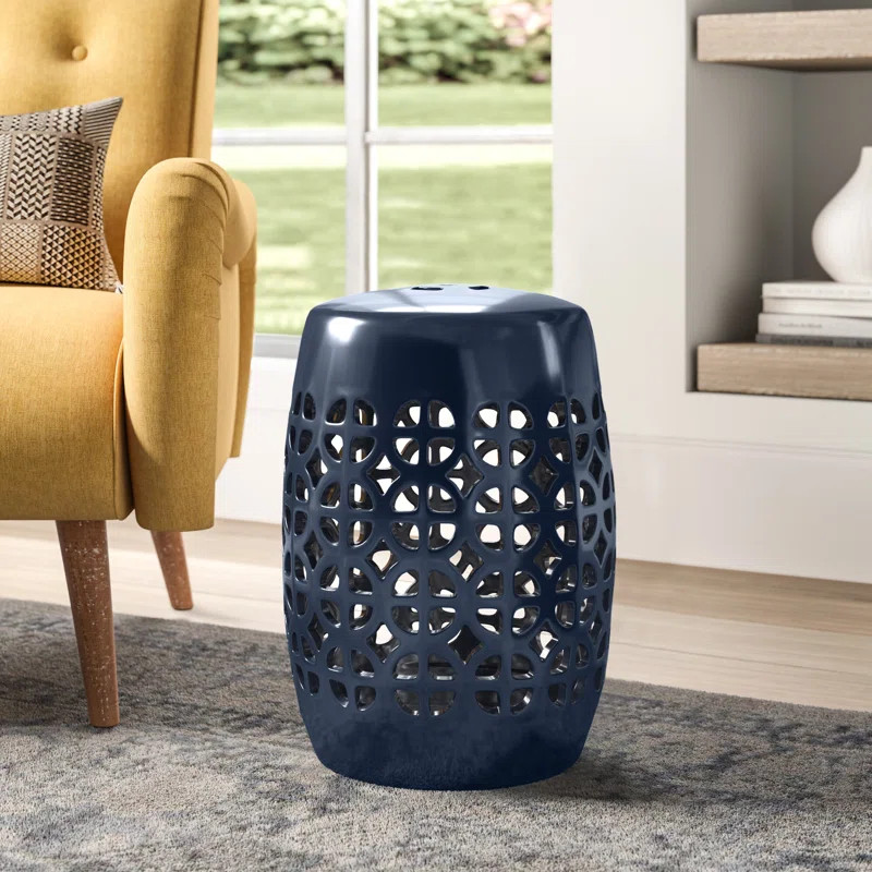 Keswick Ceramic Garden Stool | Wayfair Professional