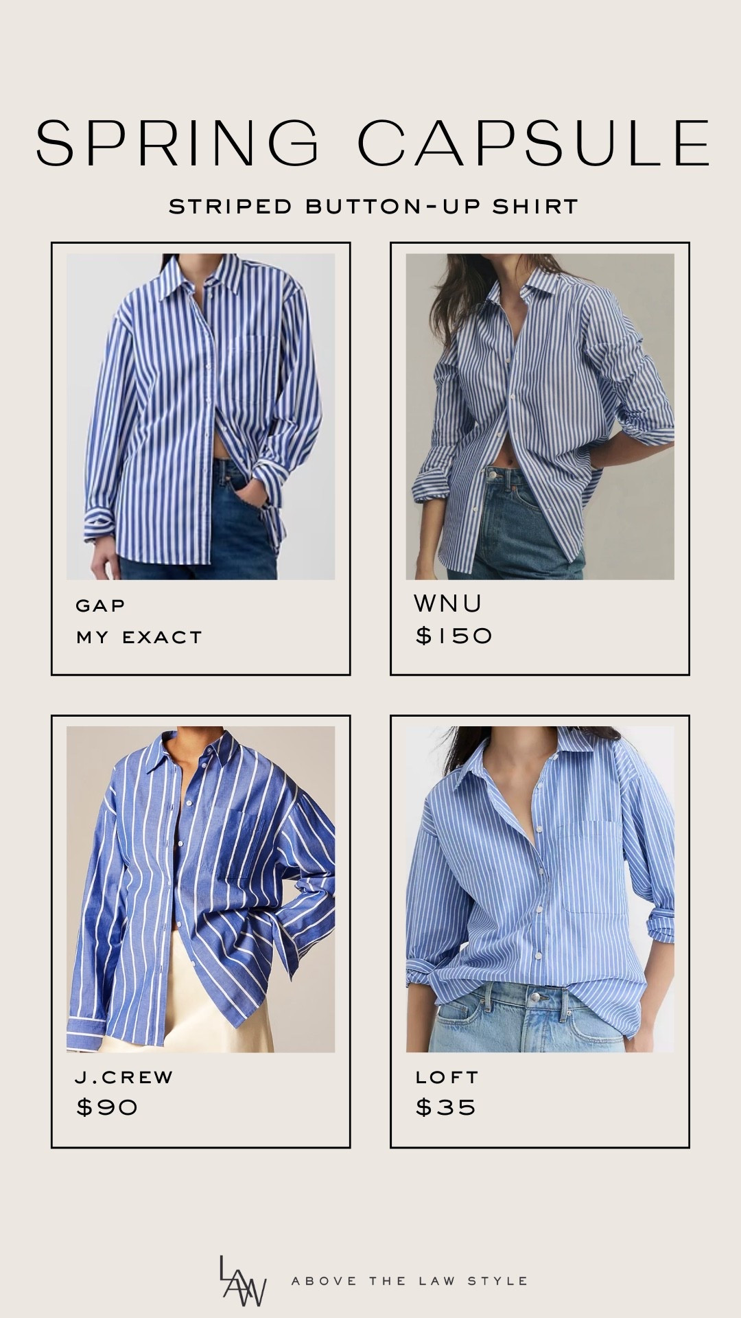 Spring Capsule: Button-up Shirt

#LTKOver40 #LTKSeasonal