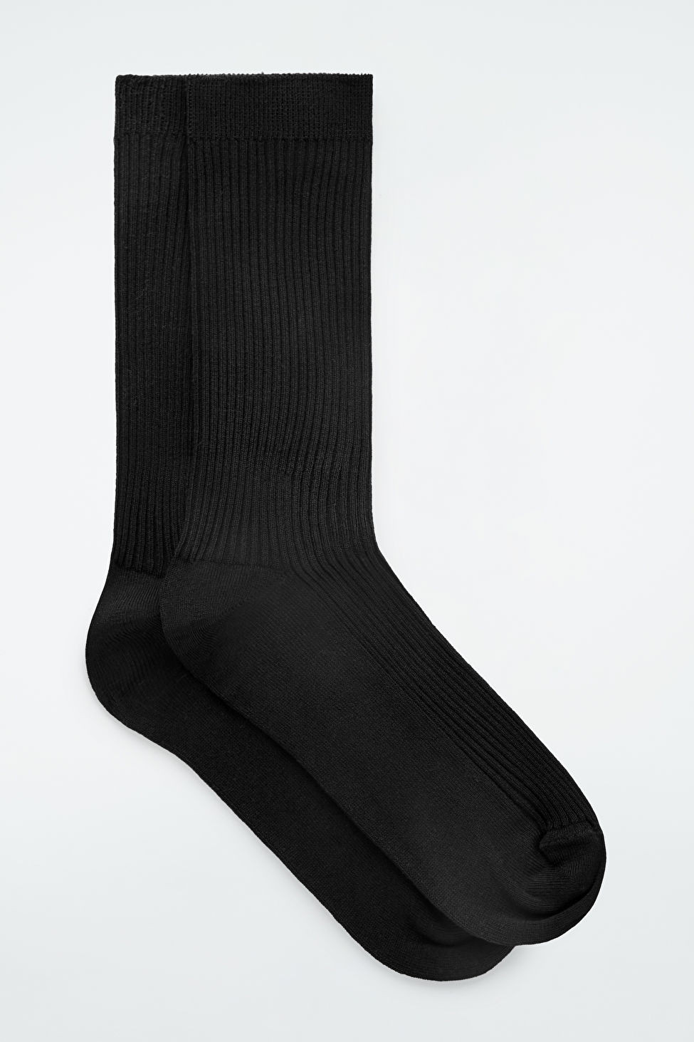 2-PACK RIBBED SOCKS - BLACK - COS | COS UK