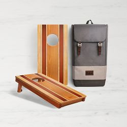 Woody Classic Pathfinder Travel Cornhole Boards | Williams-Sonoma