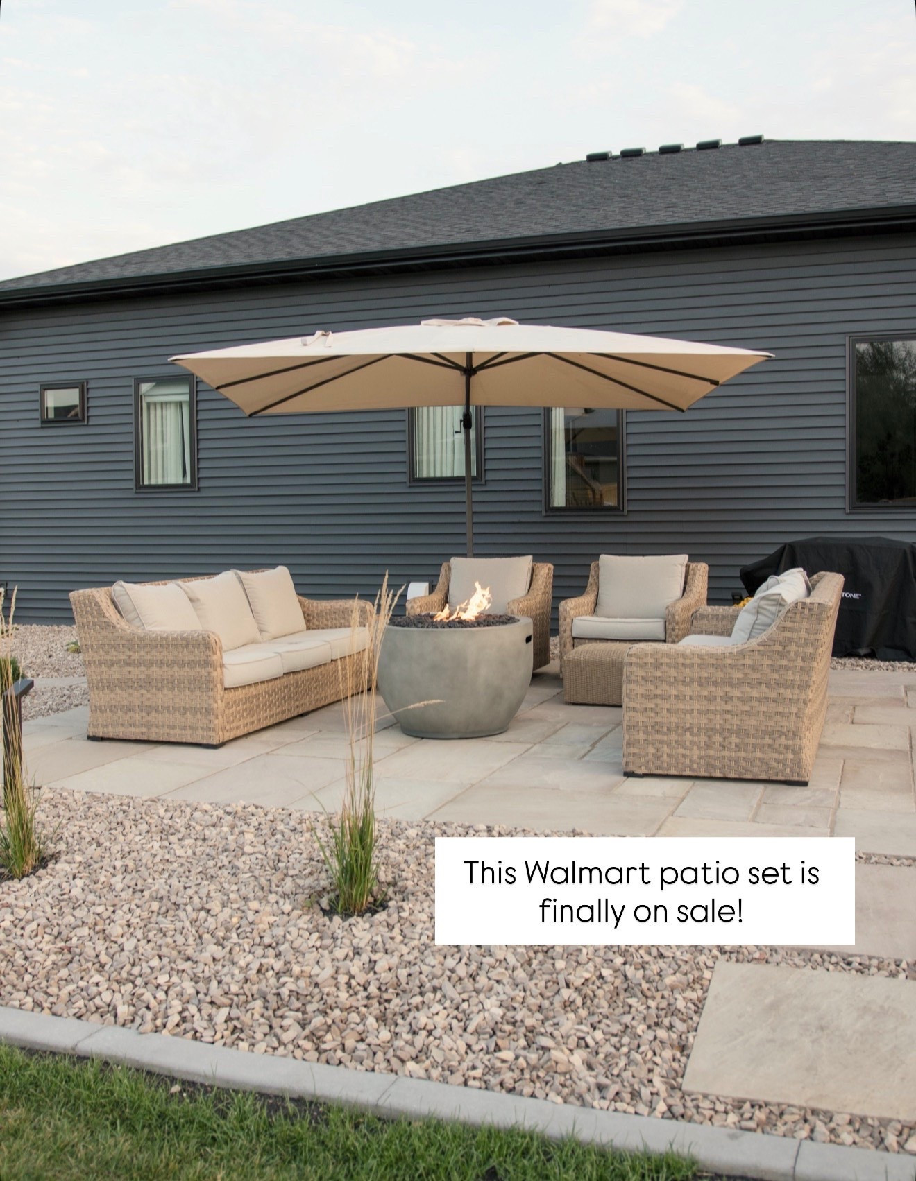 This patio set looks just like PB but it’s Walmart AND on sale!

#LTKHome #LTKSaleAlert #LTKSeasonal