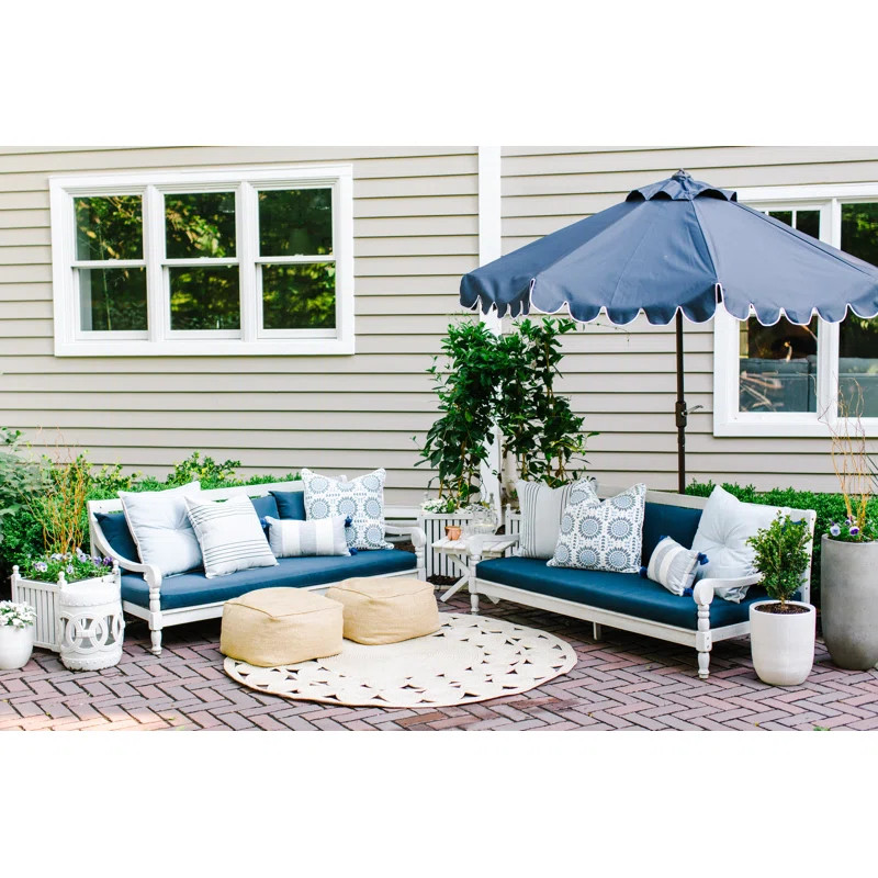 71.7'' Wide Outdoor Patio Daybed with Cushions | Wayfair North America