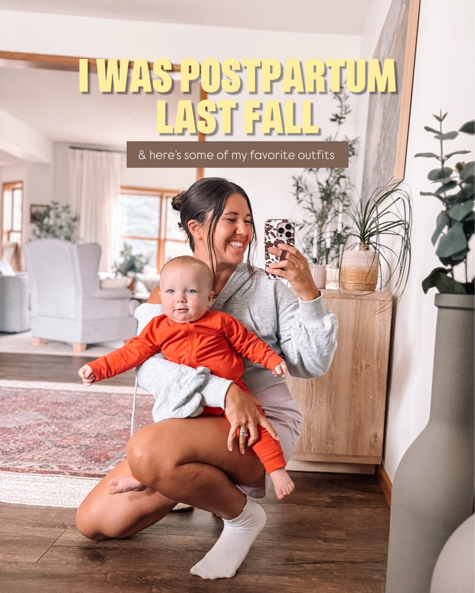 My favorite postpartum outfits! Comment ‘NEED’ & I’ll send you 🔗’s ❤️

Last fall I was 8-10 months postpartum & still felt very much outside of my body. These outfits were my favorite outfits to wear that made me feel GOOD, but were also comfortable for mom life. Matching sets, mom sneakers, quilted jackets, overalls and more staples!

#postpartum #postpartumbody #momoutfits #size6 #postpartumoutfits 

Moms of IG, postpartum outfits, mom of 3