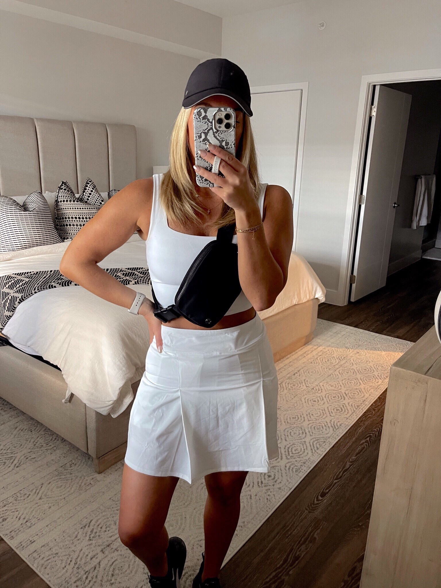 Pickle ball outfit, tennis skort marked down to $20 today, Abercrombie YPB tank, lulu belt bag

#LTKfit #LTKsalealert #LTKunder50