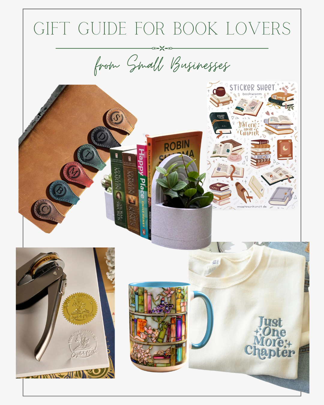 Gift Guide for Readers from Small Businesses 

 #LTKGiftGuide #LTKHoliday #LTKHome