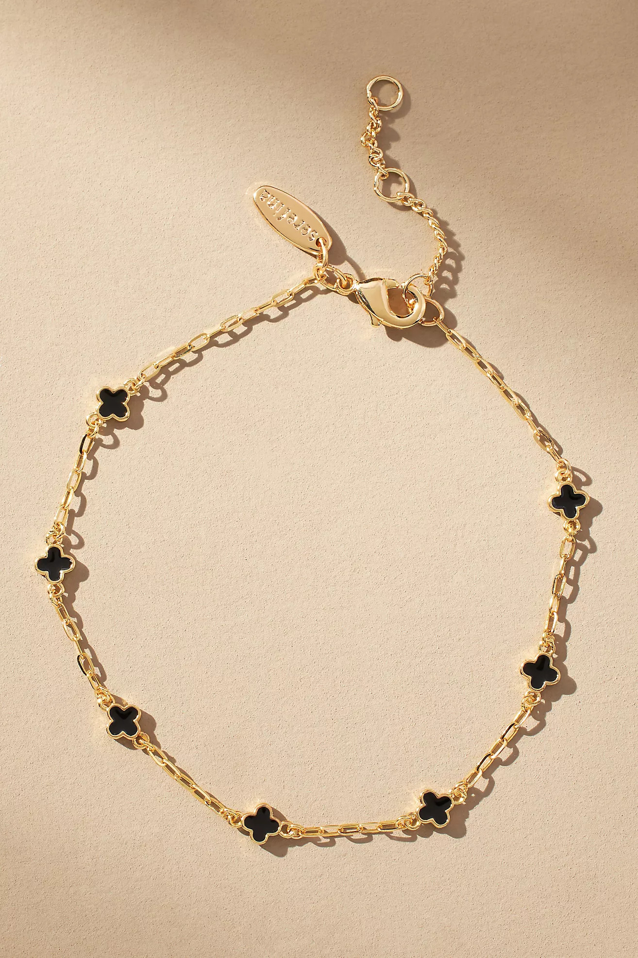 Clover Chain Wrap Bracelet | Anthropologie (US)