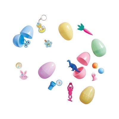 12ct Plastic Easter Pre-Filled Eggs With Toys Unisex - Spritz™ | Target