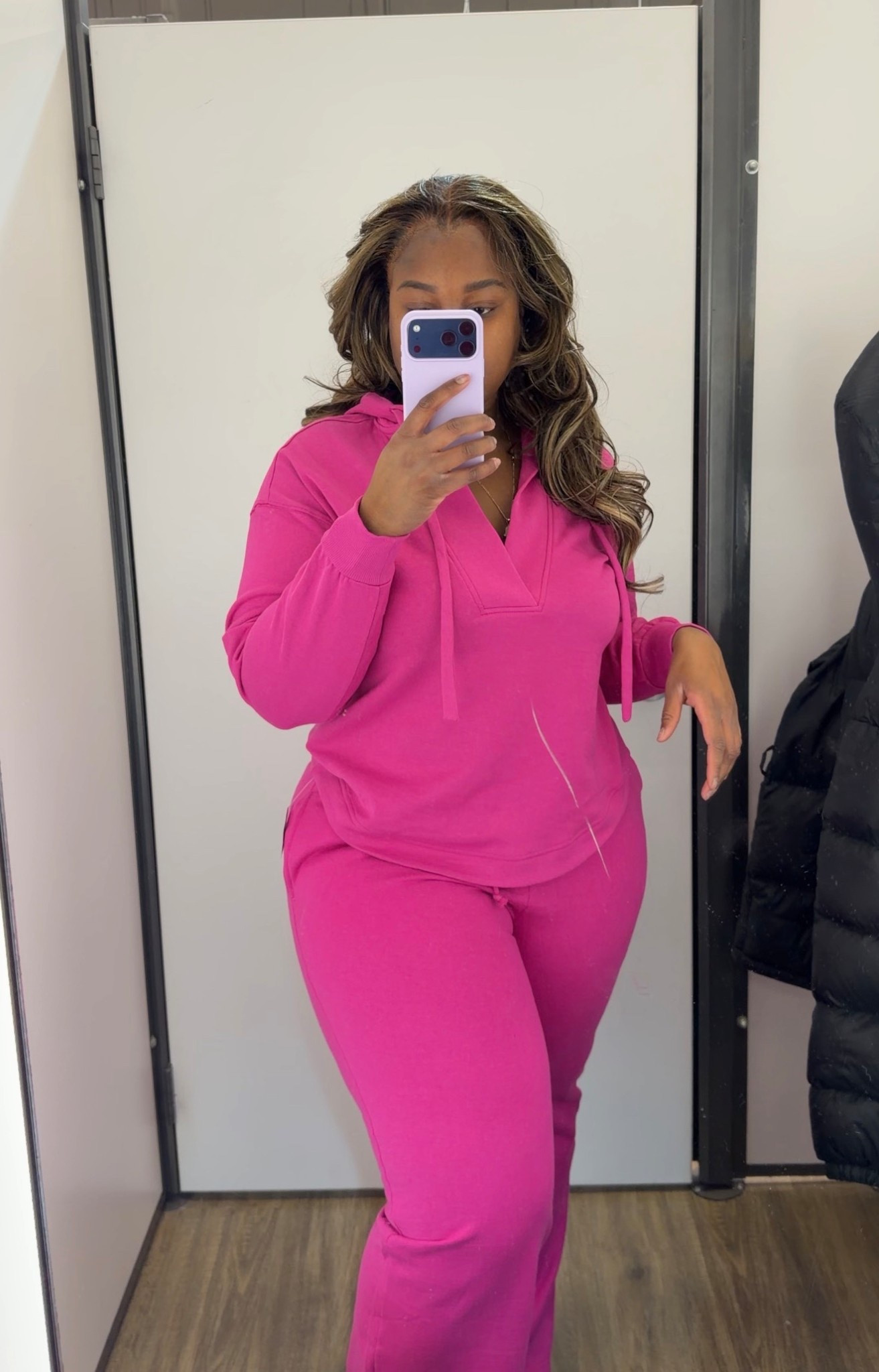 OLD NAVY 😍😍! Those sets just came out and they IMMEDIATELY sold out! Hurry up and grab yours if you see your size in stock. She is like the PERFECT airport outfit, lazy night fit OR just a errand day kinda outfit! She also comes in the TALL version for my stallions. Im 5'9. The top is oversized so you can size down. I am wearing a XS and the bottom is a L tall.

#LTKMidsize #LTKootd #LTKSaleAlert
