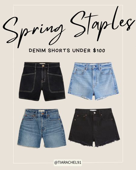 Everyone needs a good pair of denim shorts for spring and summer! Abercrombie and Madewell both have great denim options 

#LTKtravel #LTKSeasonal #LTKfindsunder100