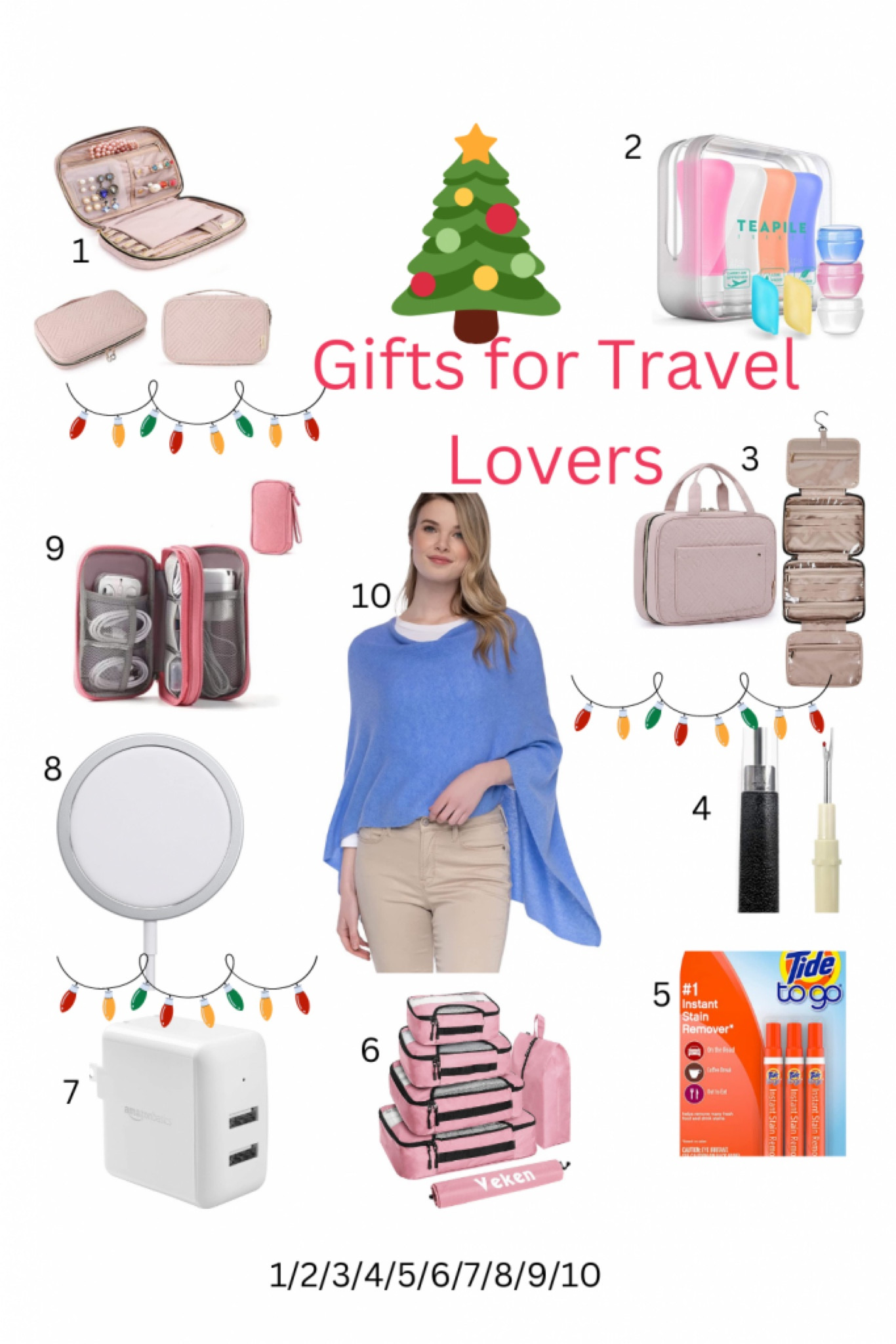 If you like to travel or no someone who does, here’s a great 🎄gift guide!  I use EVERYTHING IN THIS GUIDE when I travel! See what you think!l
Go here to see the blog post on this  travel blog: https://drjuliesfunlife.com/gifts-for-people-who-like-to-travel/




#LTKTravel #LTKGiftGuide #LTKFindsUnder50