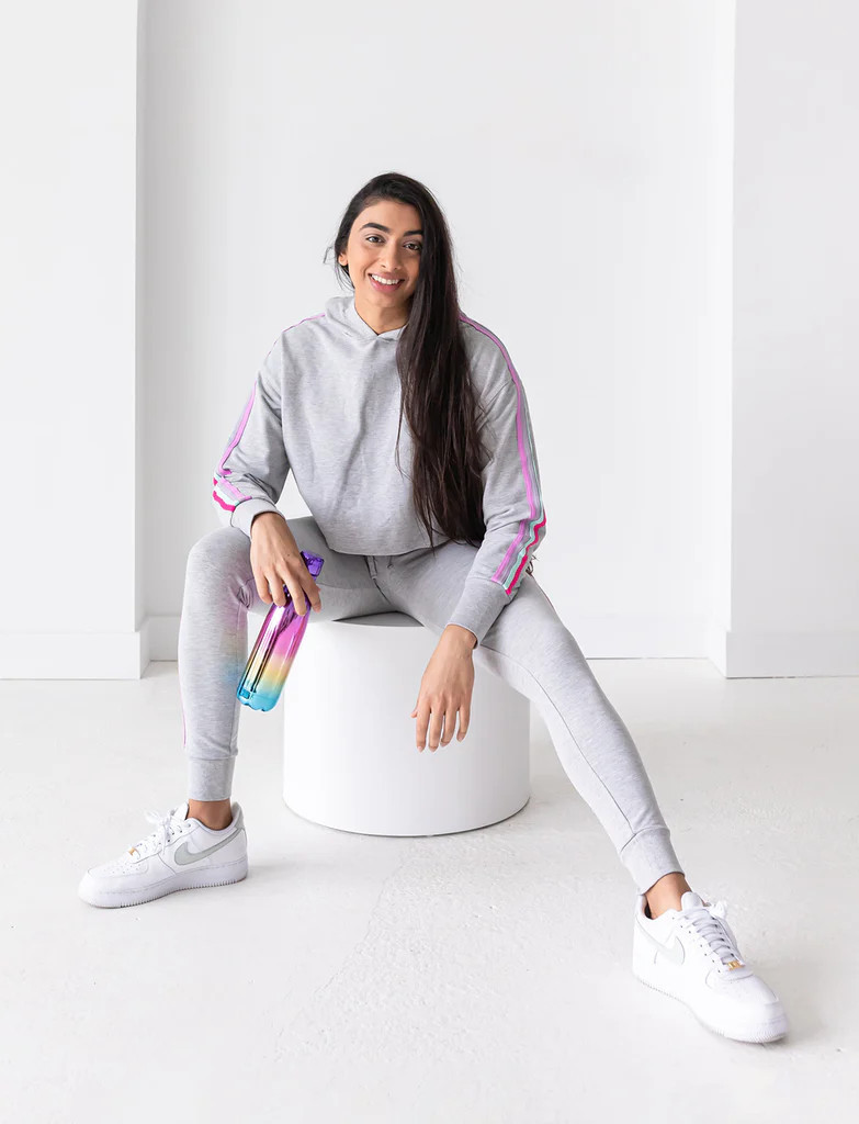 LADIES LIVE IN JOGGERS W/ RAINBOW STRIPE – Jill Yoga Intl | Jill Yoga