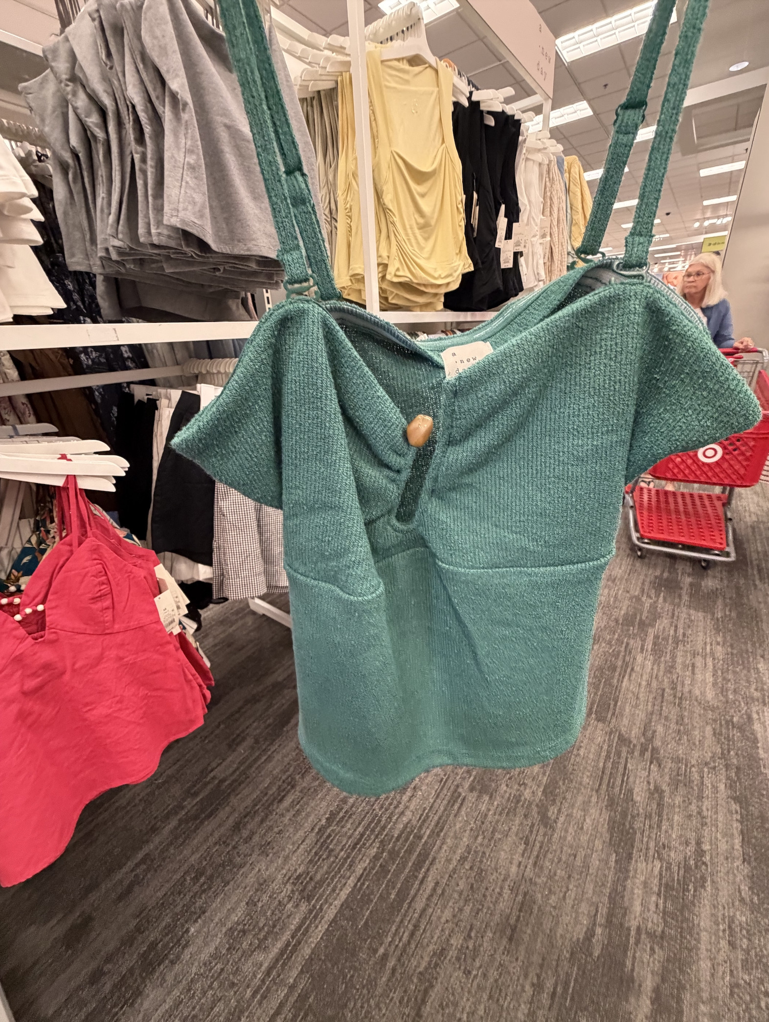 This top is so cute for summer, and it has removable straps!

summer outfits, summer style, affordable summer outfits 

 #LTKootd #LTKmomlife