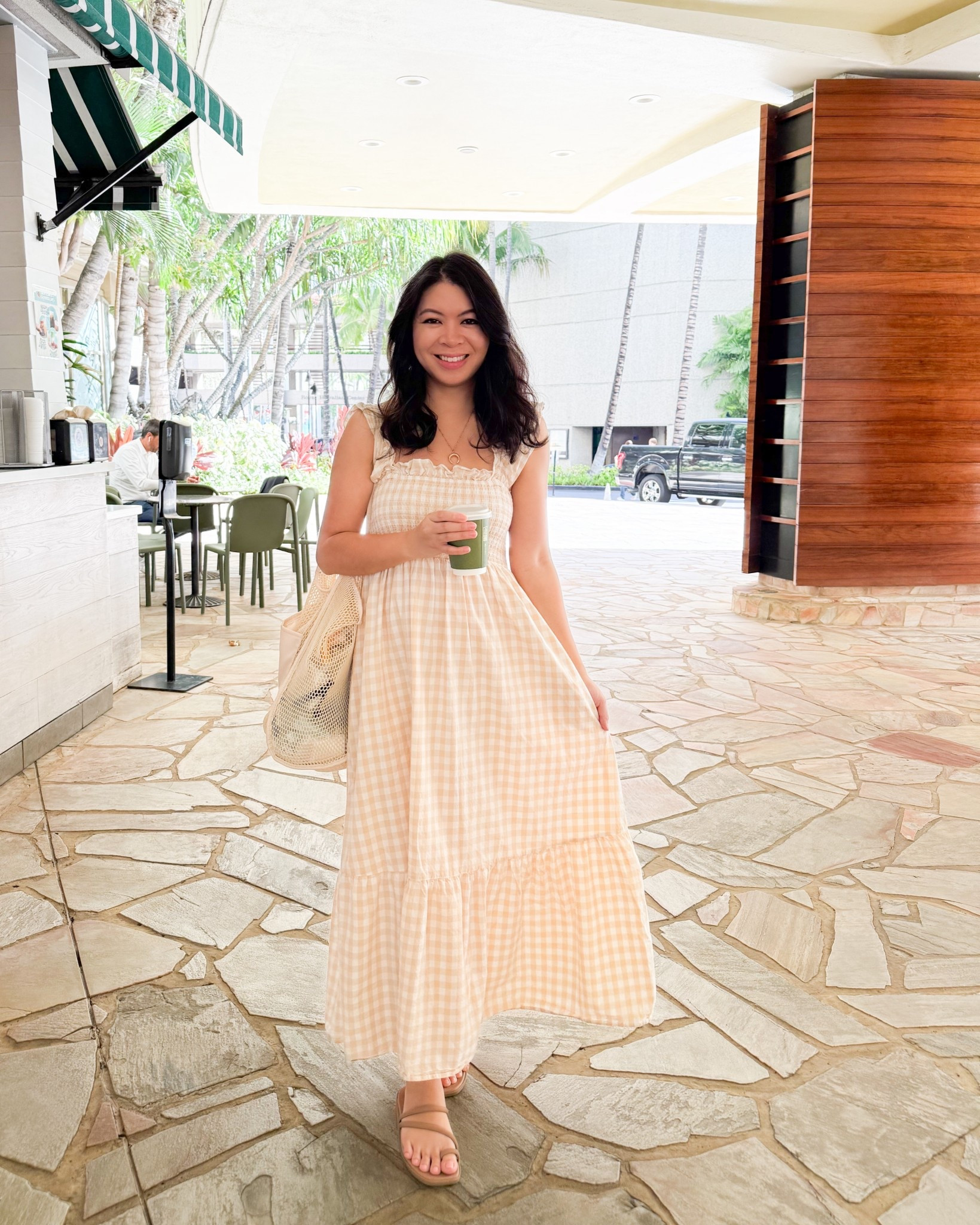 Amazon summer vacation look - Maxi dress with crocs and mesh bag! 

#LTKStyleTip #LTKTravel #LTKSeasonal