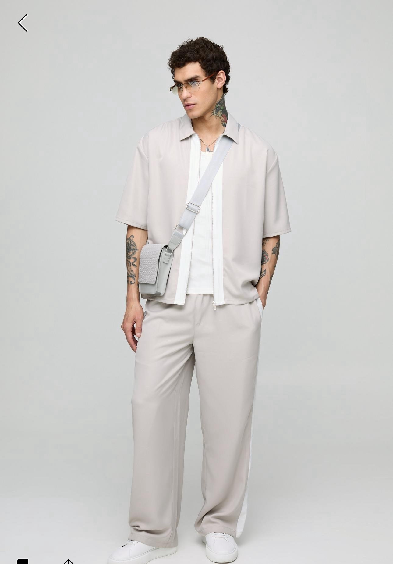 Oversized Soft Twill Short Sleeve Shirt & Wide Leg Trouser Set

#LTKmens #LTKxboohoo #LTKuk