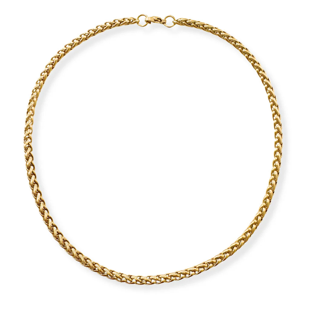 Wheat Chain Choker Necklace | Ellie Vail Jewelry