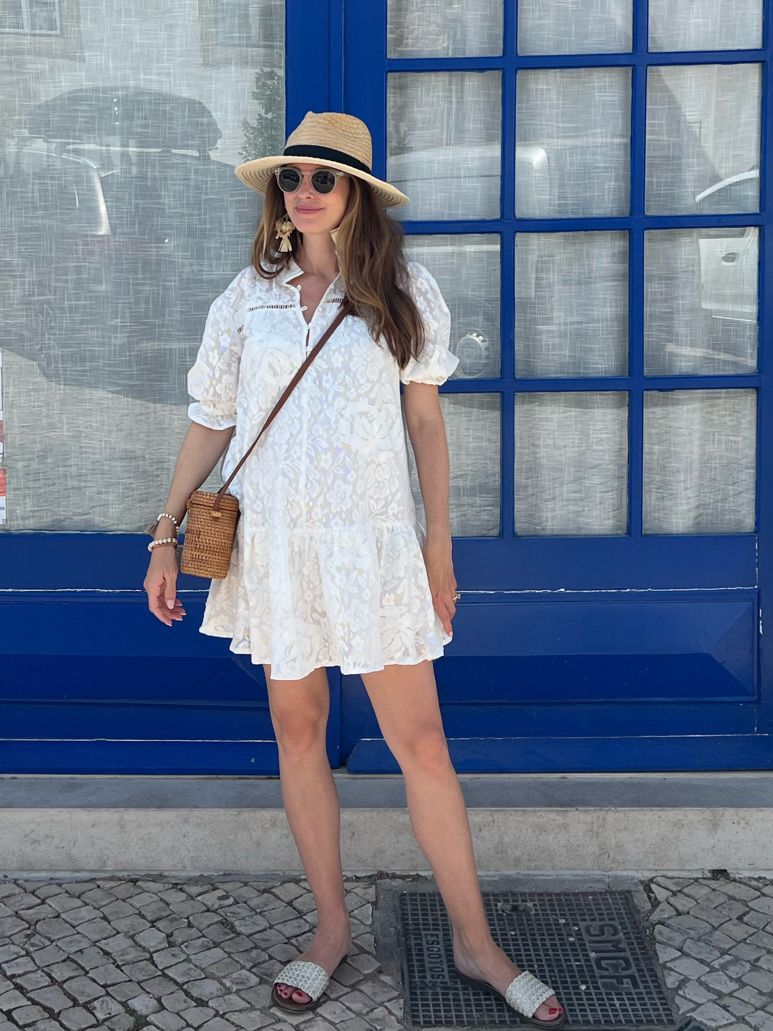 Travel outfit, bump friendly dress, baby moon outfit, Europe summer vacation, sundress, summer dress, little white dress, easy outfit idea, dress on sale

#LTKsalealert #LTKtravel #LTKbump