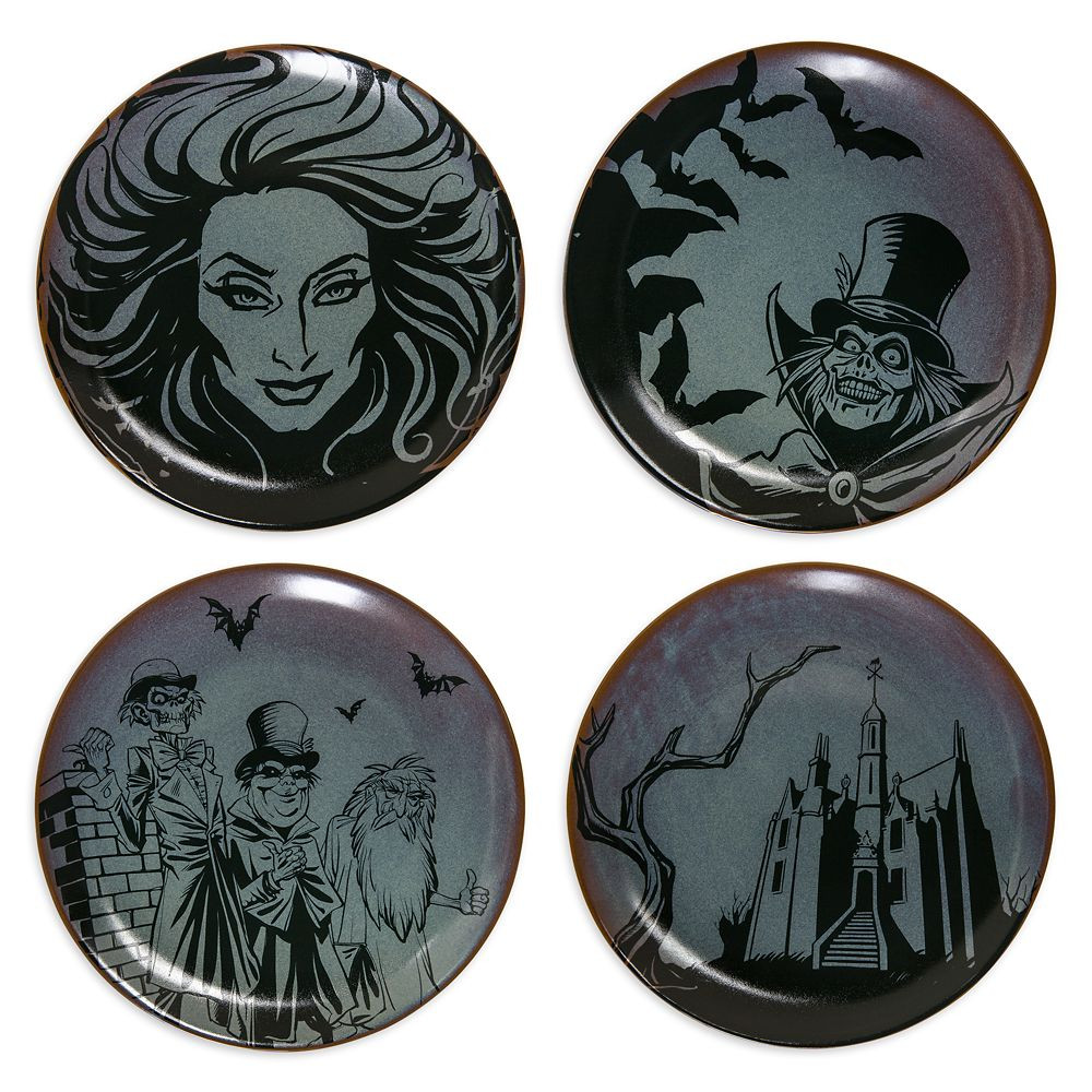 The Haunted Mansion Appetizer Plate Set | Disney Store