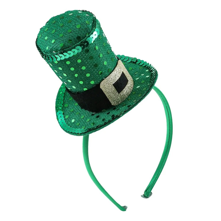 Way to Celebrate St. Patrick's Day Leprechaun Hat Headband, 1 Piece | Walmart (US)