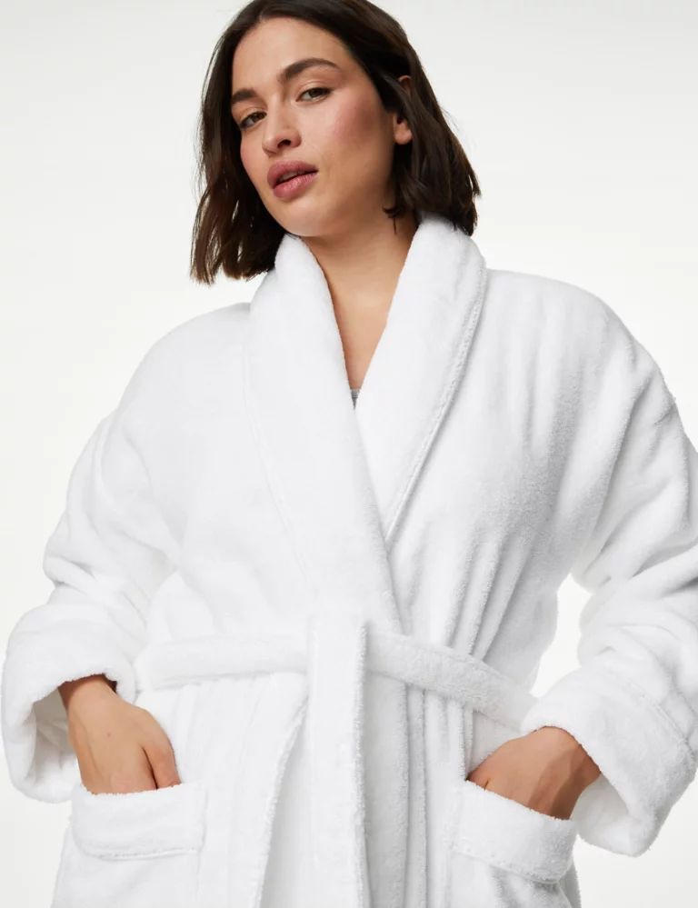 Pure Cotton Towelling Dressing Gown | Marks & Spencer (UK)