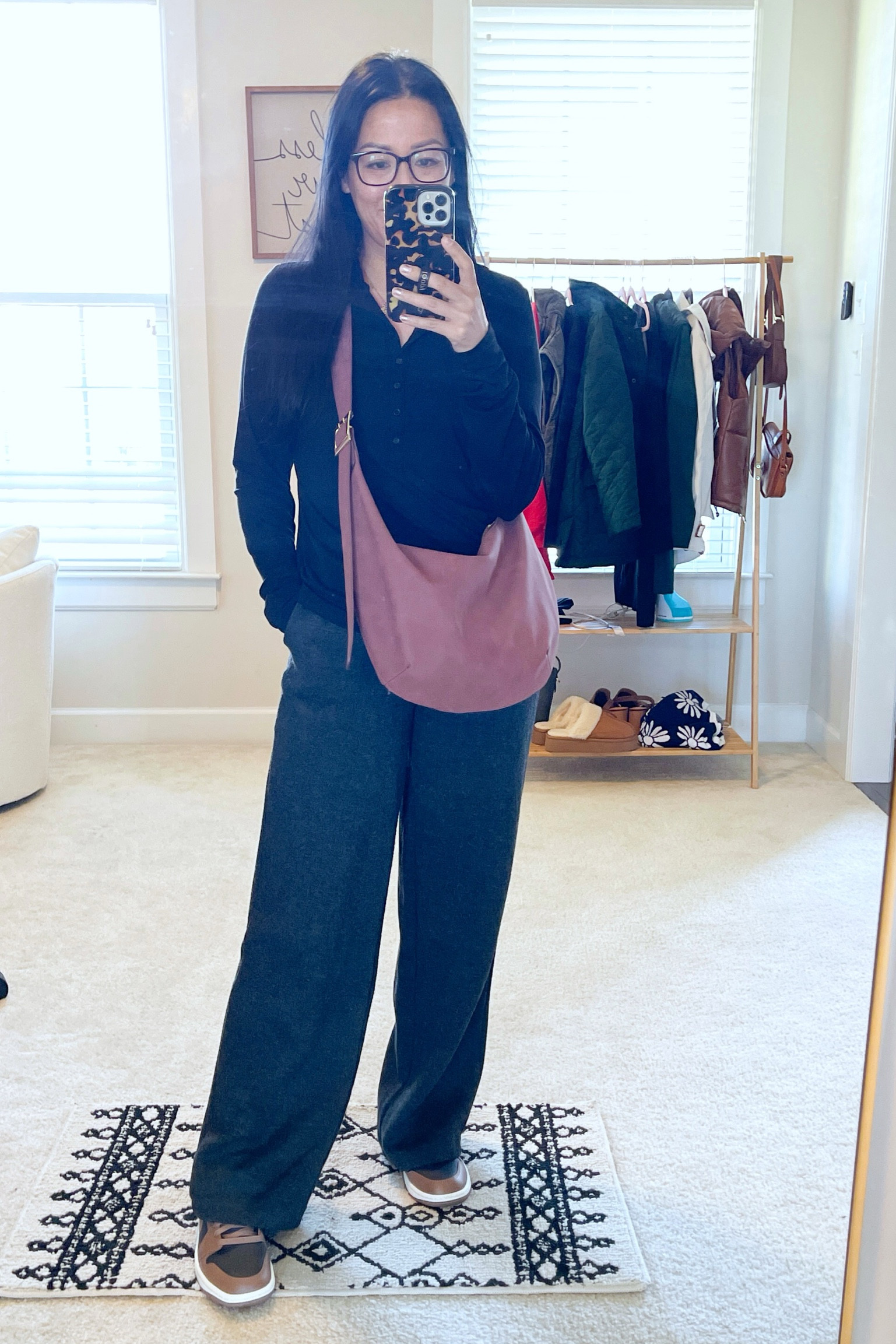 Size medium henley
Size XS sweat pants
Sized down 1/2

Target style
Target fashion
