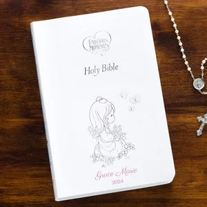Precious Moments Personalized Bible for Girls | Personalization Mall