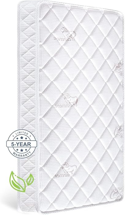 Letmxiu Premium Crib & Toddler Mattress,100% Knitted Fabric, Premium Fleece Surface-Hypoallergeni... | Amazon (US)