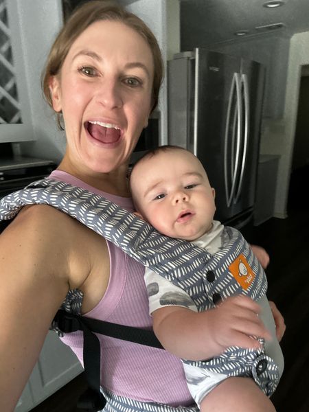 Baby j and I had our first day of forward facing carriers. Time flies when you have a newborn.
Linked the carrier (super lightweight) & my new tank on major sale here 

#LTKSale #LTKbump