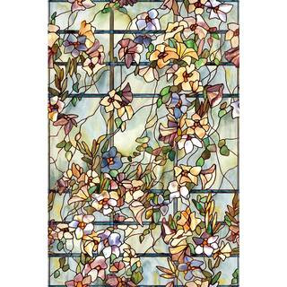 24 in. x 36 in. Trellis Decorative Window Film | The Home Depot