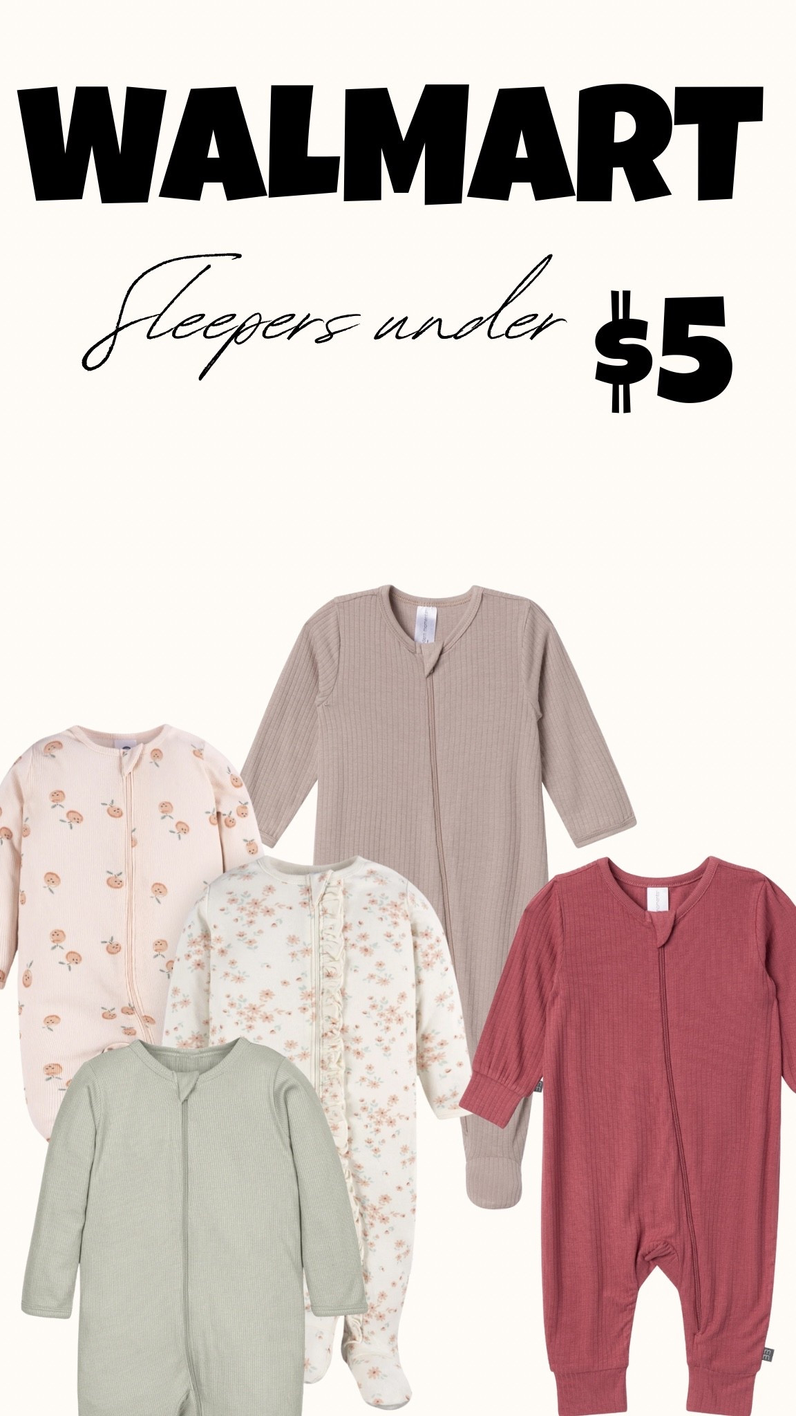 ✨ Modern Moments baby sleepers under $5 ✨ These are flying off the shelves and sizes are disappearing FAST—don’t wait, grab them now before they’re gone! 🏃‍♀️👶 

#LTKFamily #LTKKids #LTKBaby