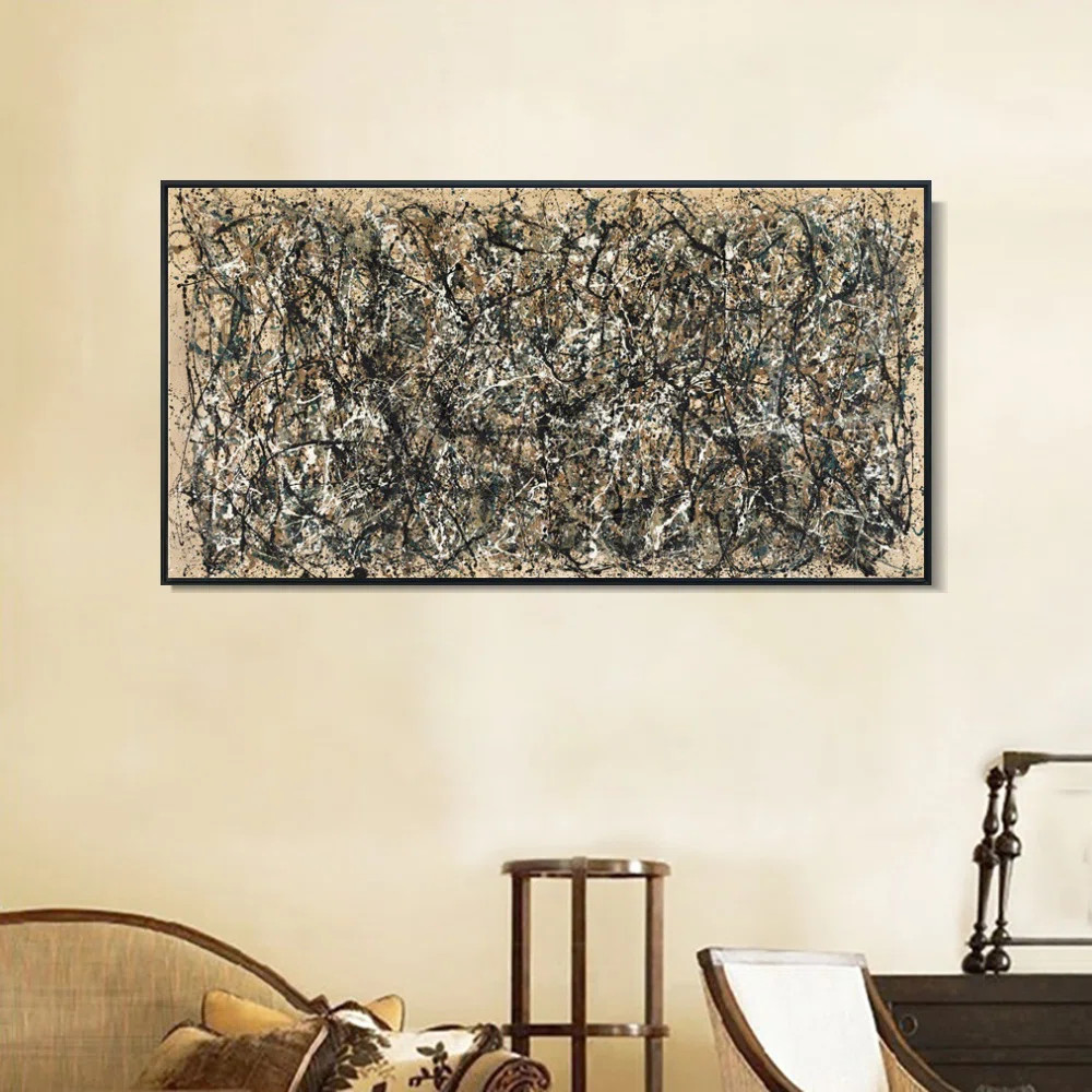 Ivy Bronx " One Number 31, 1950 " by Jackson Pollock | Wayfair | Wayfair North America