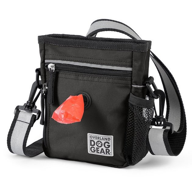 Mobile Dog Gear Day/Night Dog Walking Bag, 7-in, Black | Chewy.com