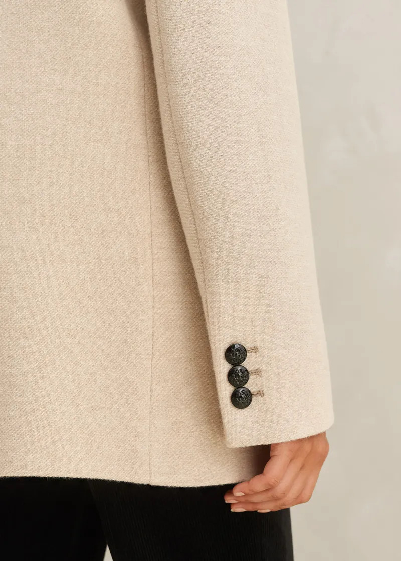 Wool-Blend Blazer Coat | ME+EM Global (Excluding US)