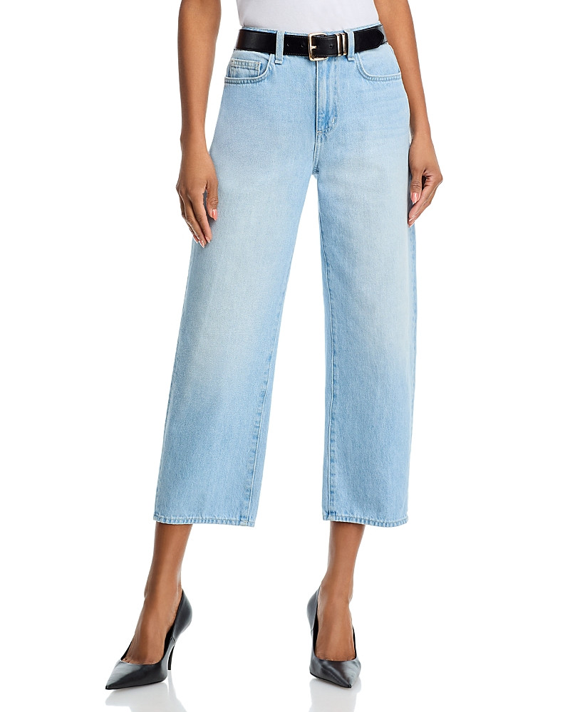 L'Agence Mallis High Rise Bow Leg Jeans in Brea | Bloomingdale's (US)