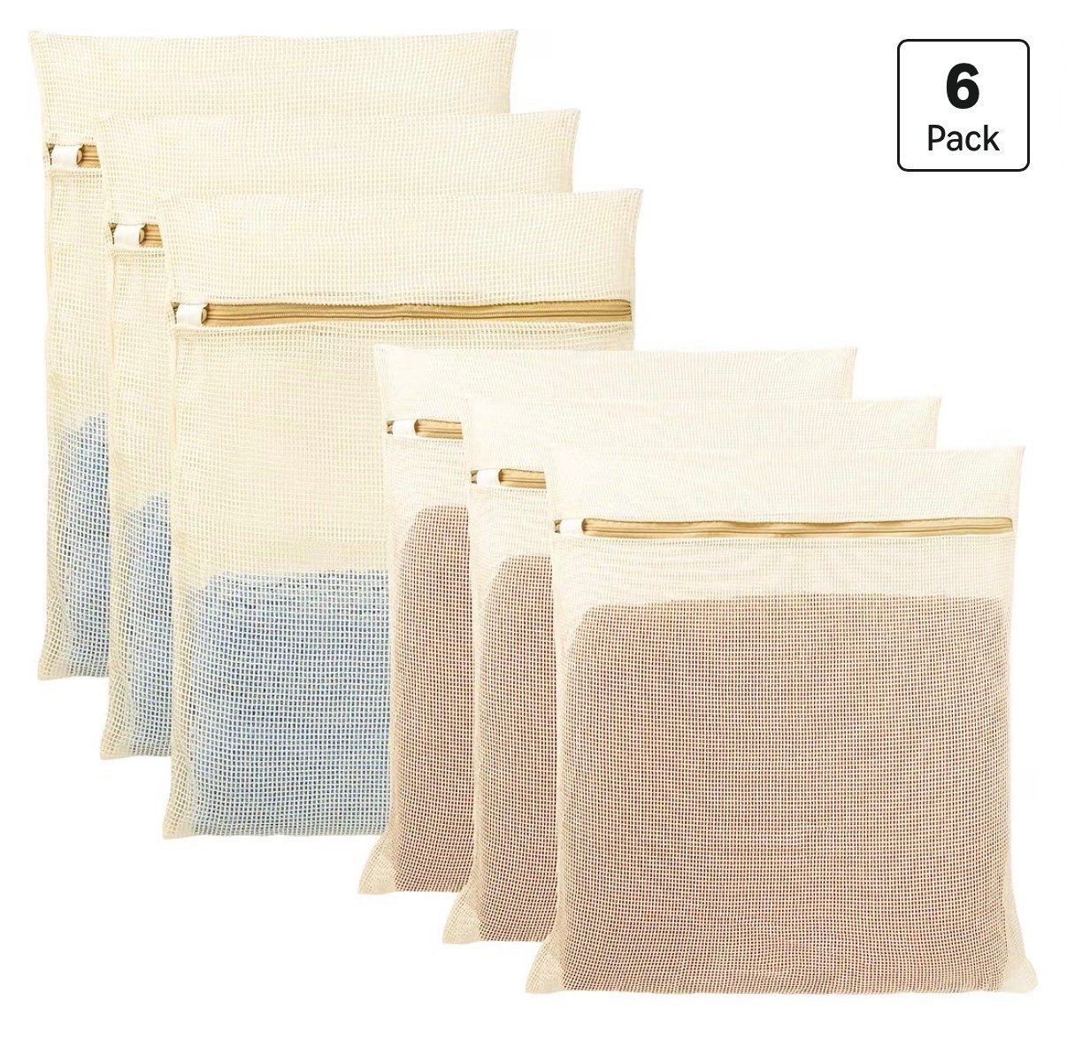 6Pcs Organic Cotton Mesh Laundry Bags for Delicates, Durable Mesh Wash Bags, Sturdy Zipper Laundry Bag for Underwear, Clothes, Shoes, Socks, (3 Large, 3 Medium)

Amazon nontoxic laundry

#LTKmomlife #LTKKids #LTKHome