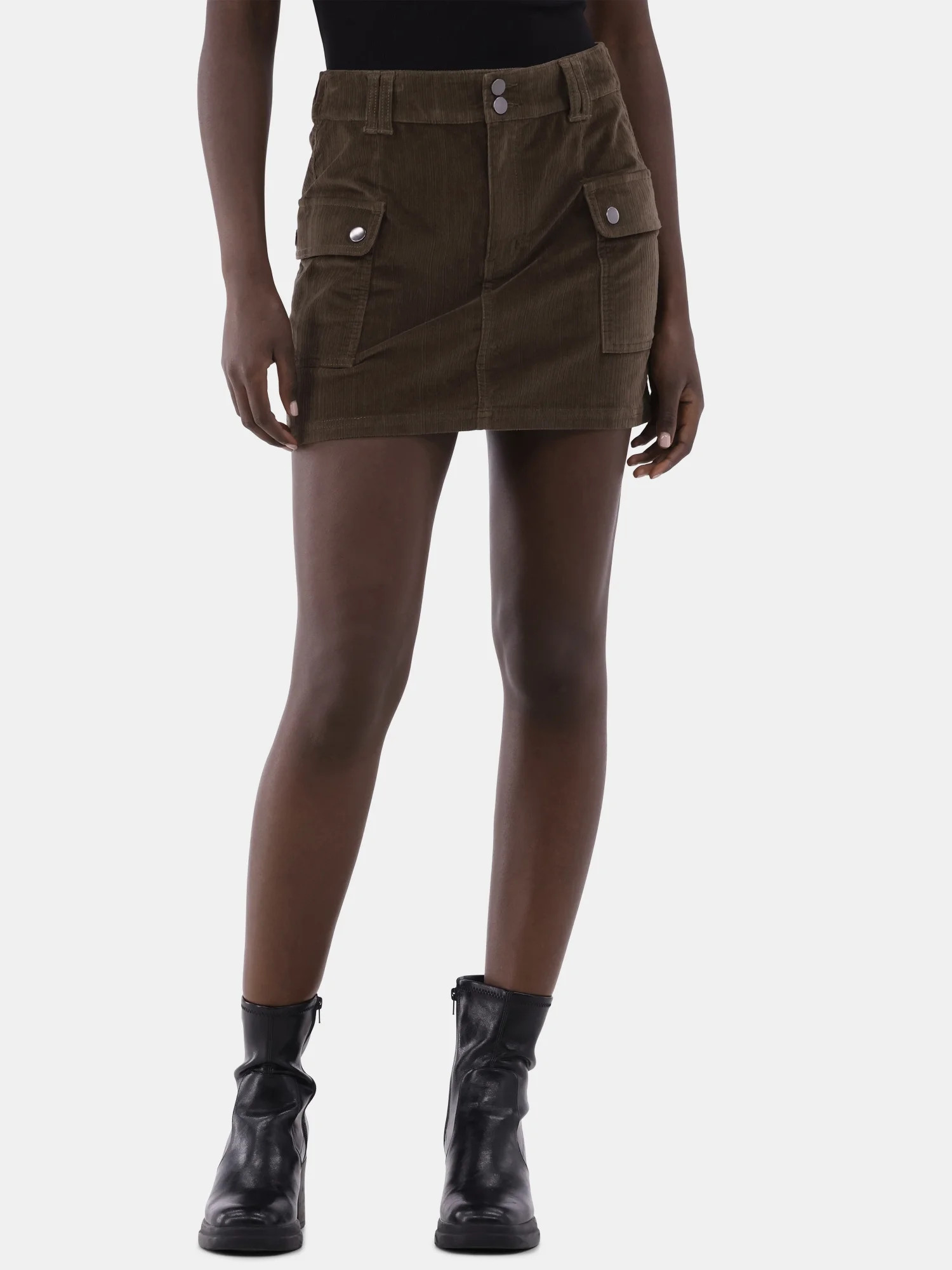 No Boundaries Cargo Mini Skirt, Women's and Women's Plus, Sizes XXS-XXL - Walmart.com | Walmart (US)