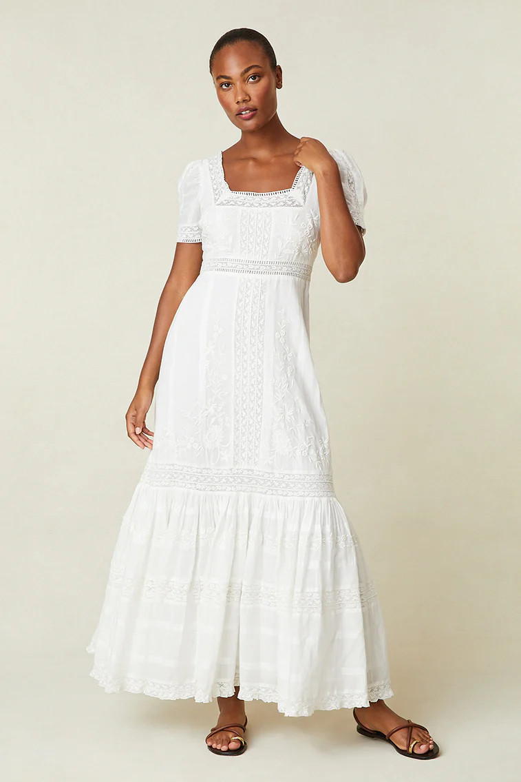 Ryan Victorian Maxi Dress | LoveShackFancy